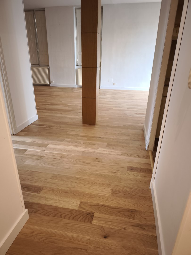 pose de parquet stratifié